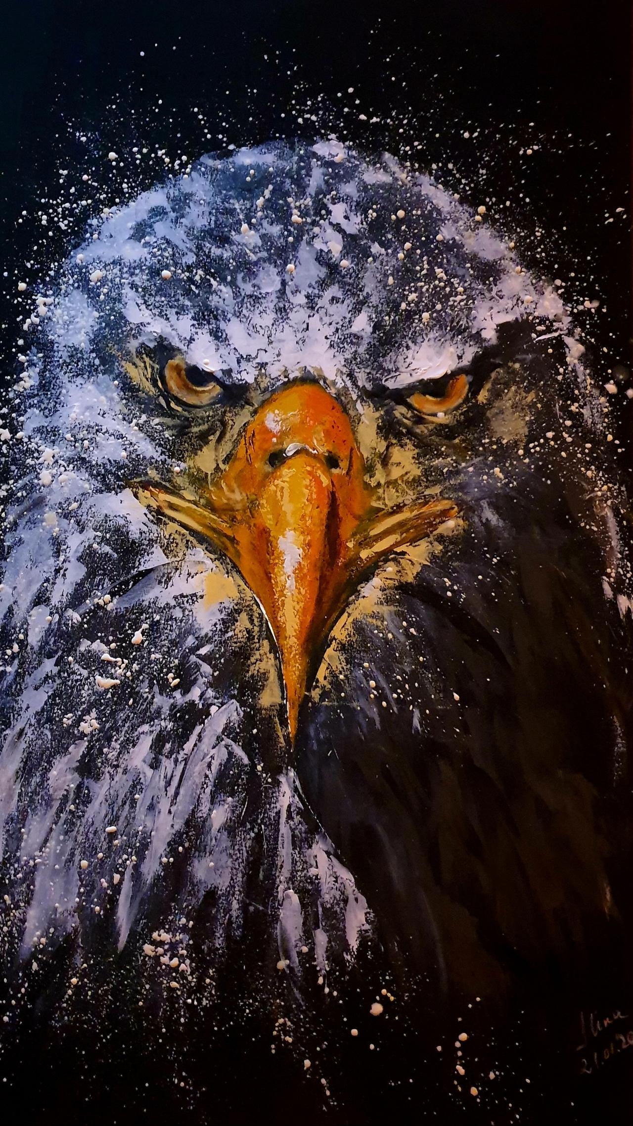 ArteDiAlina.com painting: I can't stay in the shadow.....